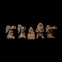 A Maya or Teotihuacan Terracotta Musical Quintet