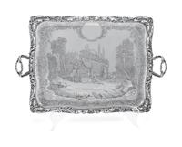 A French Silver Tray