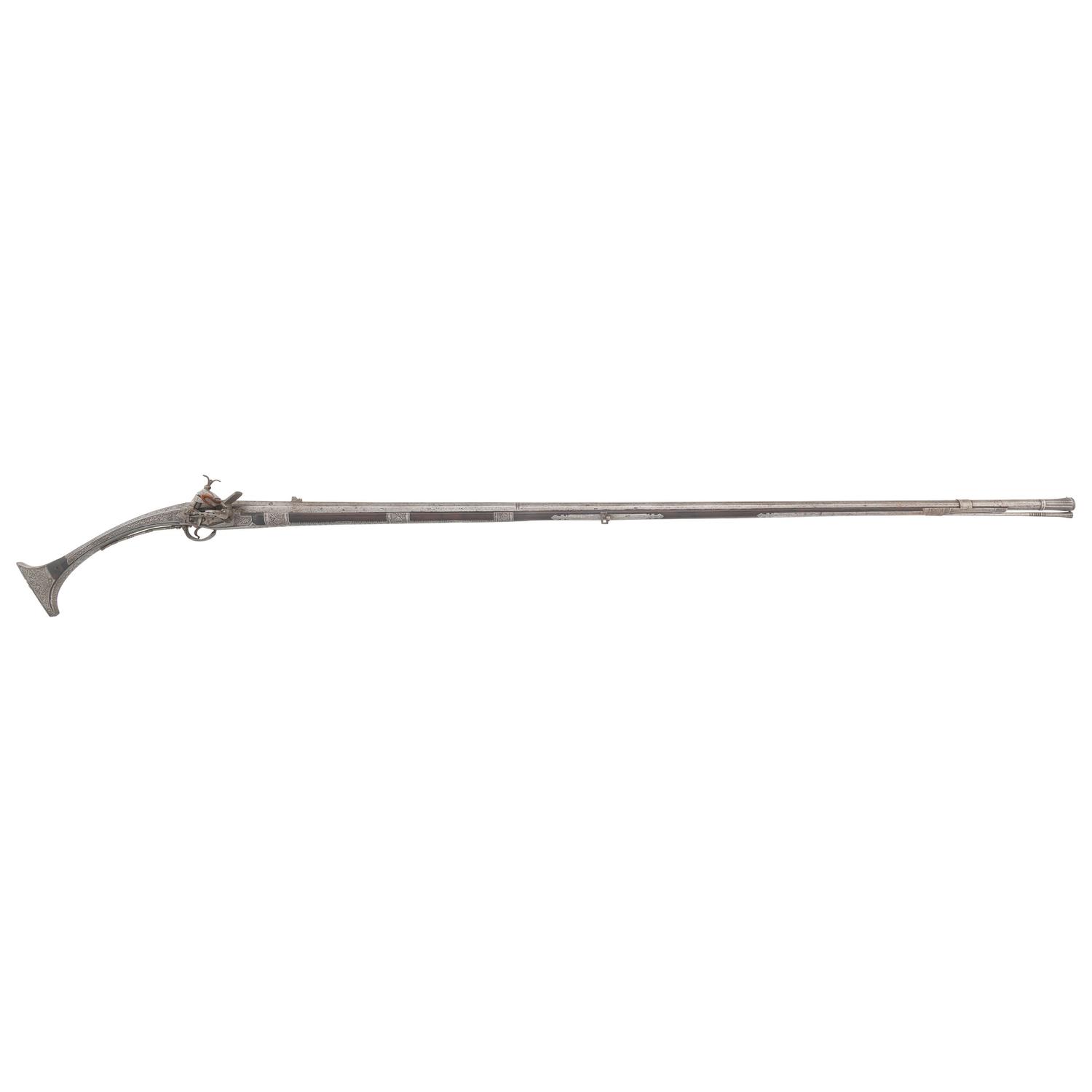 Albanian Tanchika Miquelet Musket Signed Lazari Cominaz