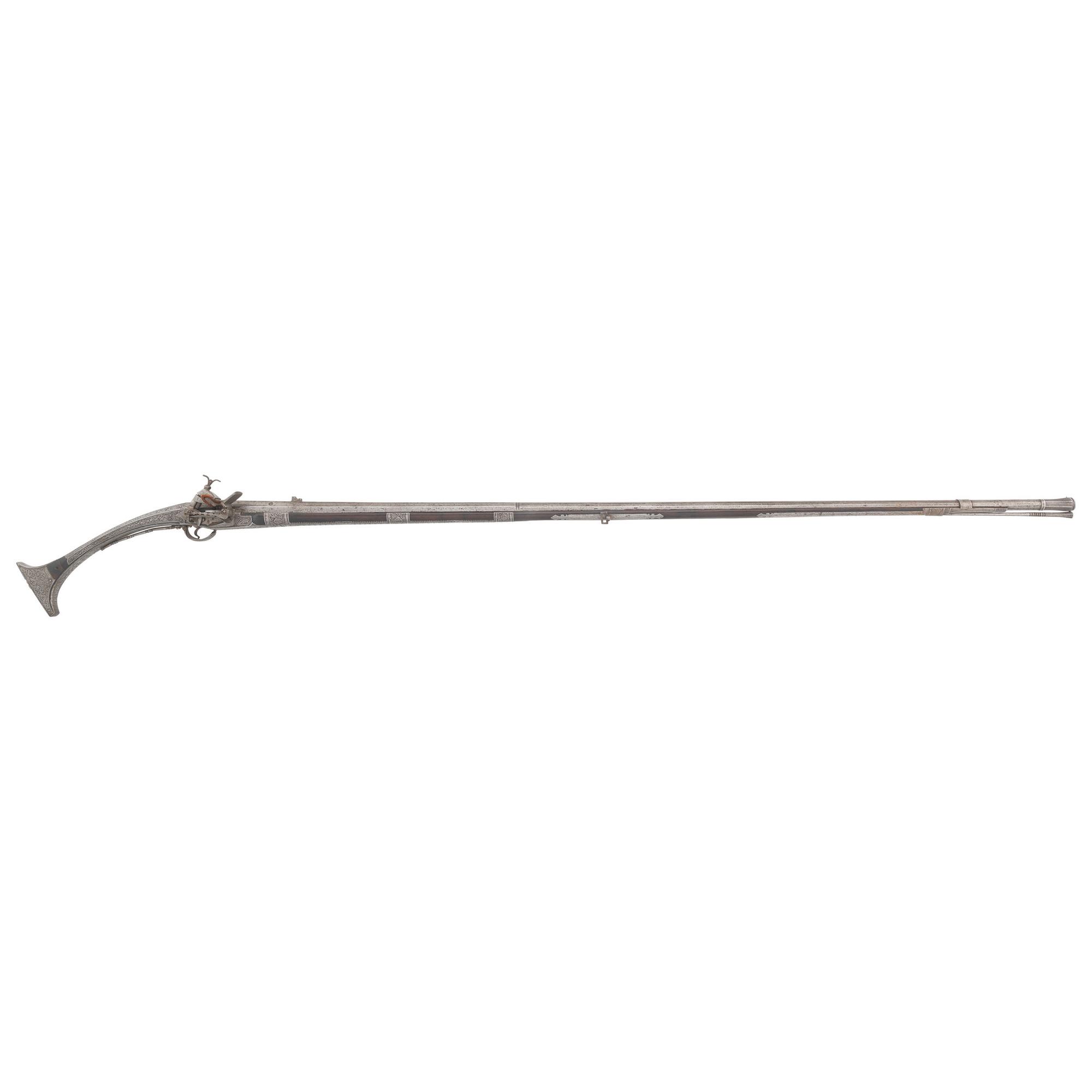 Albanian Tanchika Miquelet Musket Signed Lazari Cominaz