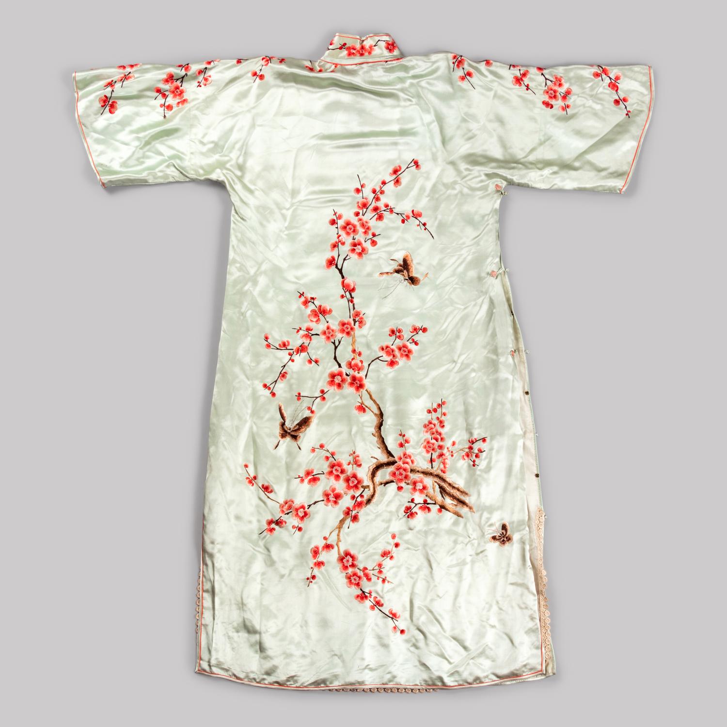 Three Chinese Silk Ladies' Cheongsam, Qipao