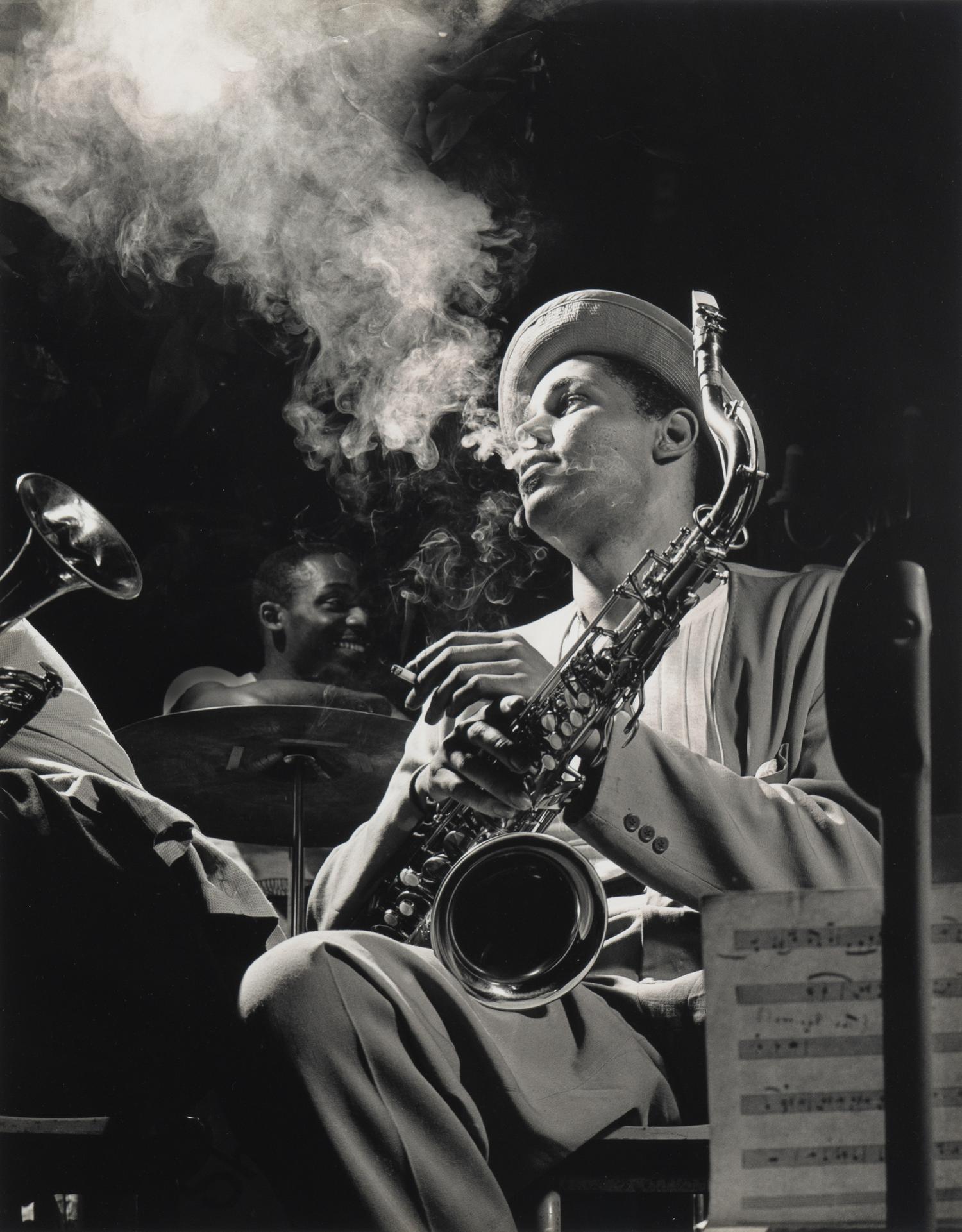 Herman Leonard (1923-2010) Dexter Gordon, Royal Roost, 1948