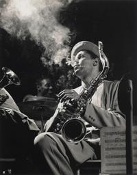 Herman Leonard (1923-2010) Dexter Gordon, Royal Roost, 1948
