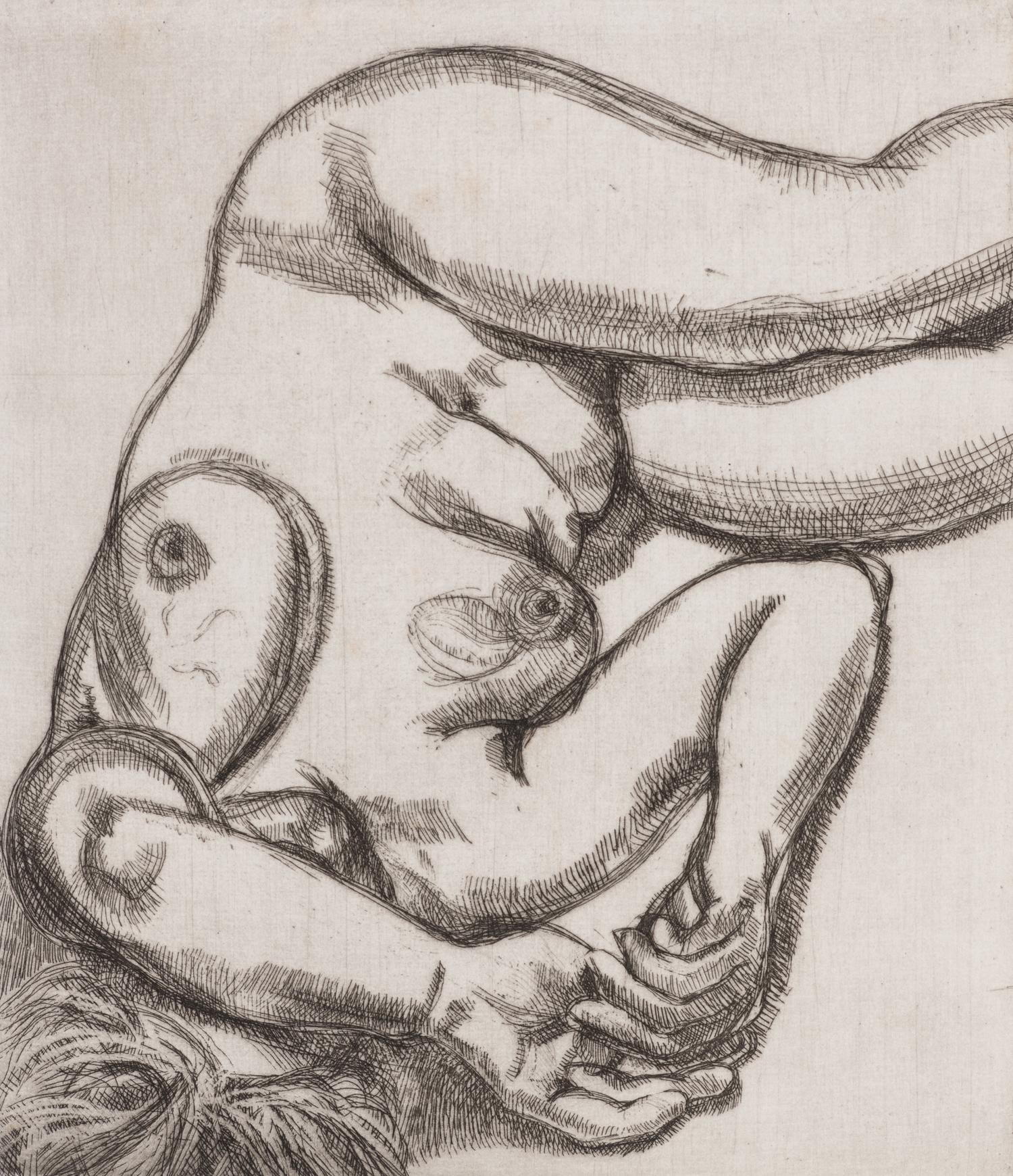 Woman on a Bed , 1991-92