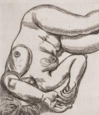 Woman on a Bed , 1991-92