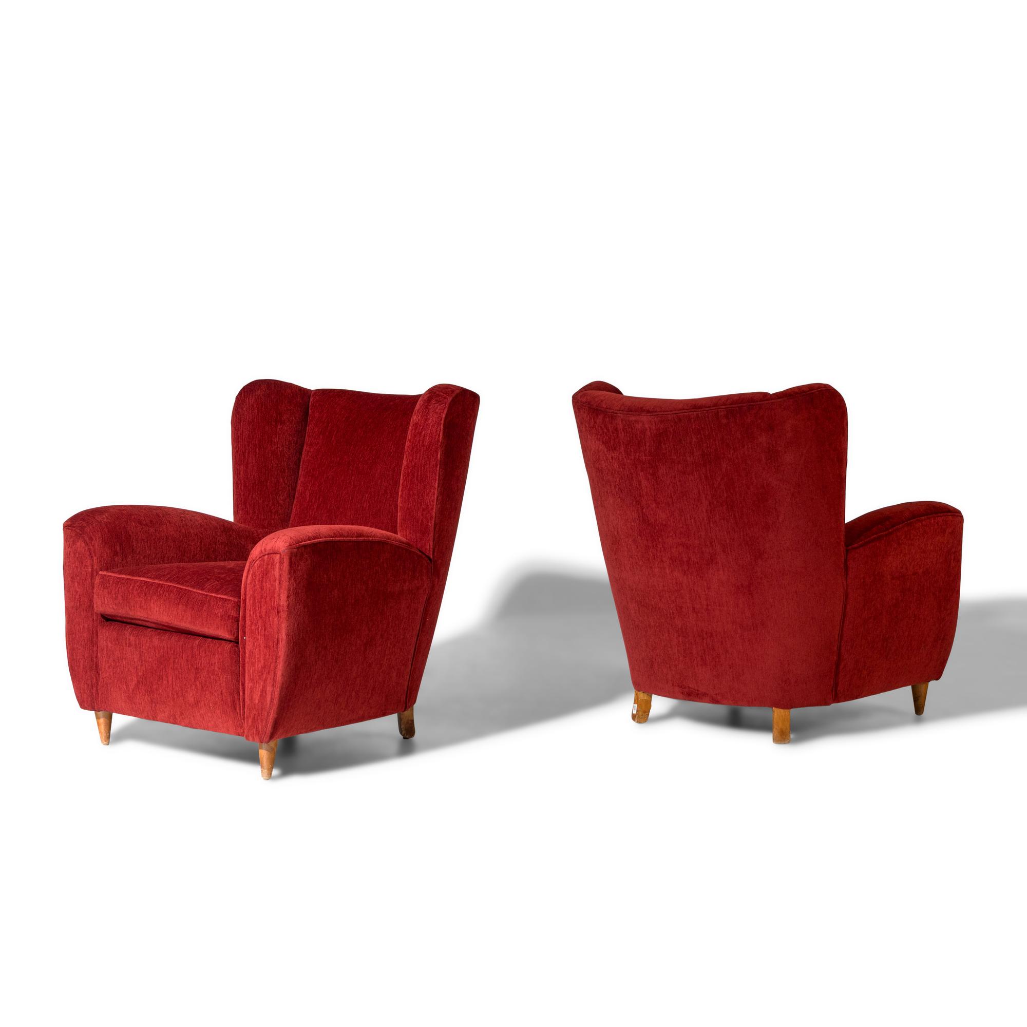 Pair of Wingback Chairs