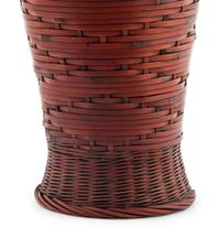 A Japanese Bamboo Ikebana Basket