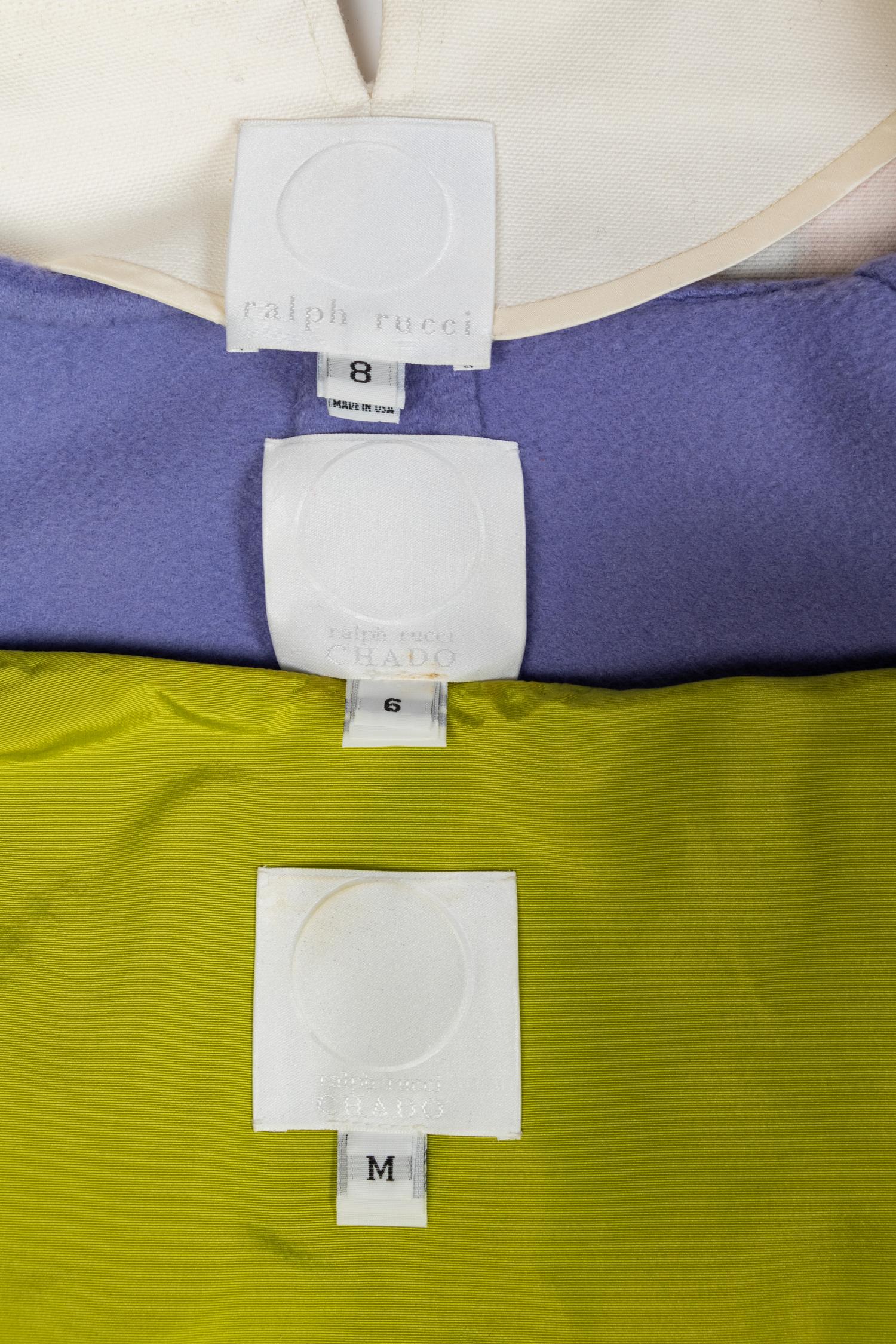 Three Ralph Rucci Jackets, 2000s