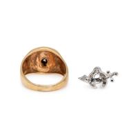 COLLECTION OF DIAMOND MASONIC JEWELRY
