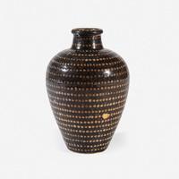 A Chinese Jizhou spotted ovoid vase Southern Song Dynasty