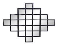 A Contemporary Black Framed Mirror by Christopher Guy — 21ST CENTURY