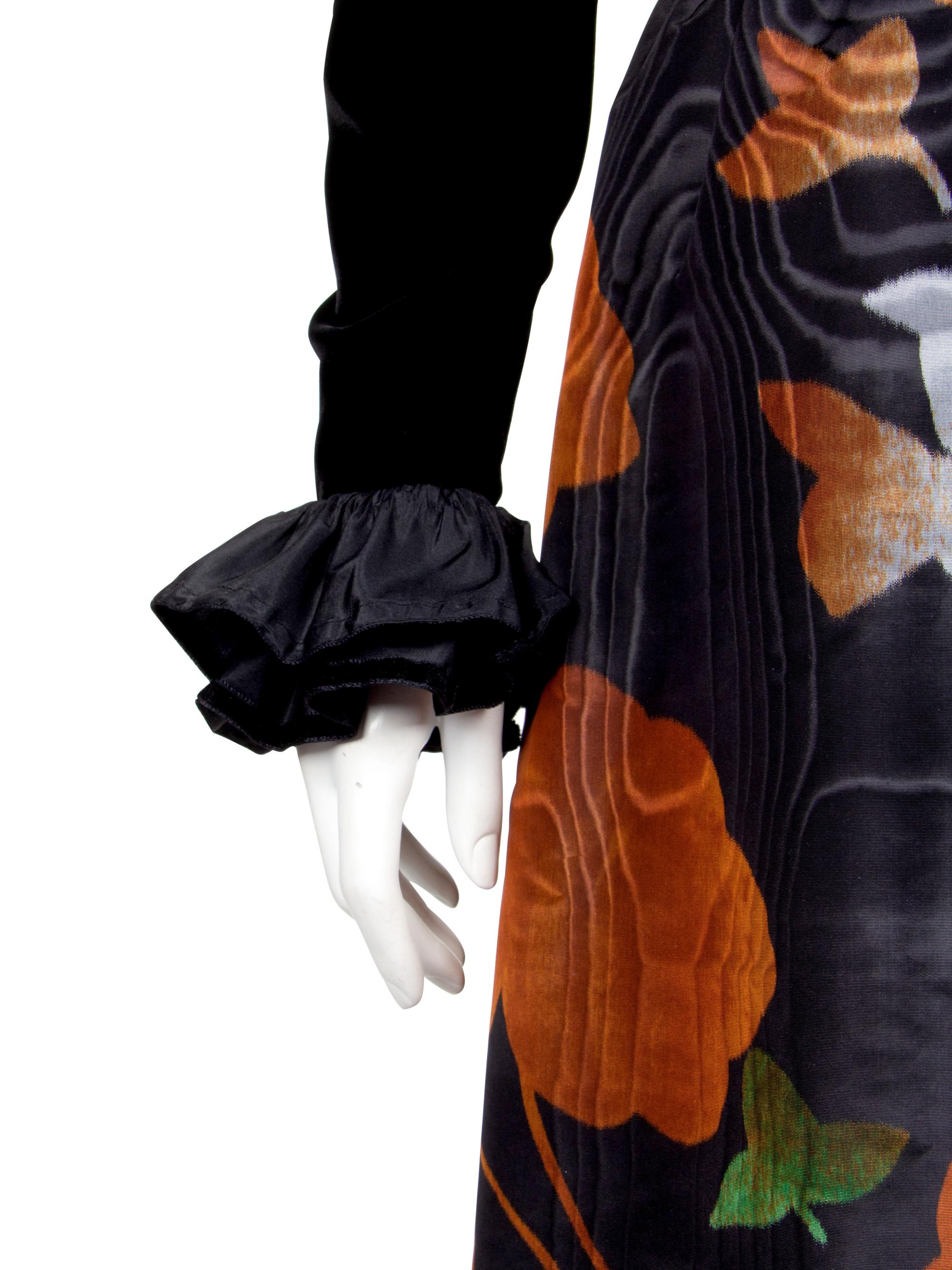 Two Givenchy Evening Gowns and One Bill Blass Cape and Skirt Ensemble, 1970s-1980s — Sold to benefit the Art Acquisition Fund at the Indianapolis Museum of Art at Newfield.