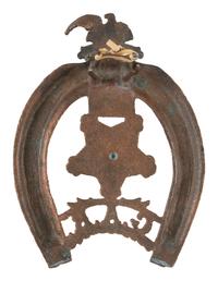 [SCIENCE & TECHNOLOGY]. Charles M. Hayden (1845-1934) archive featuring a patent model for a gun mount with associated photographs, letters, and sketchbook.