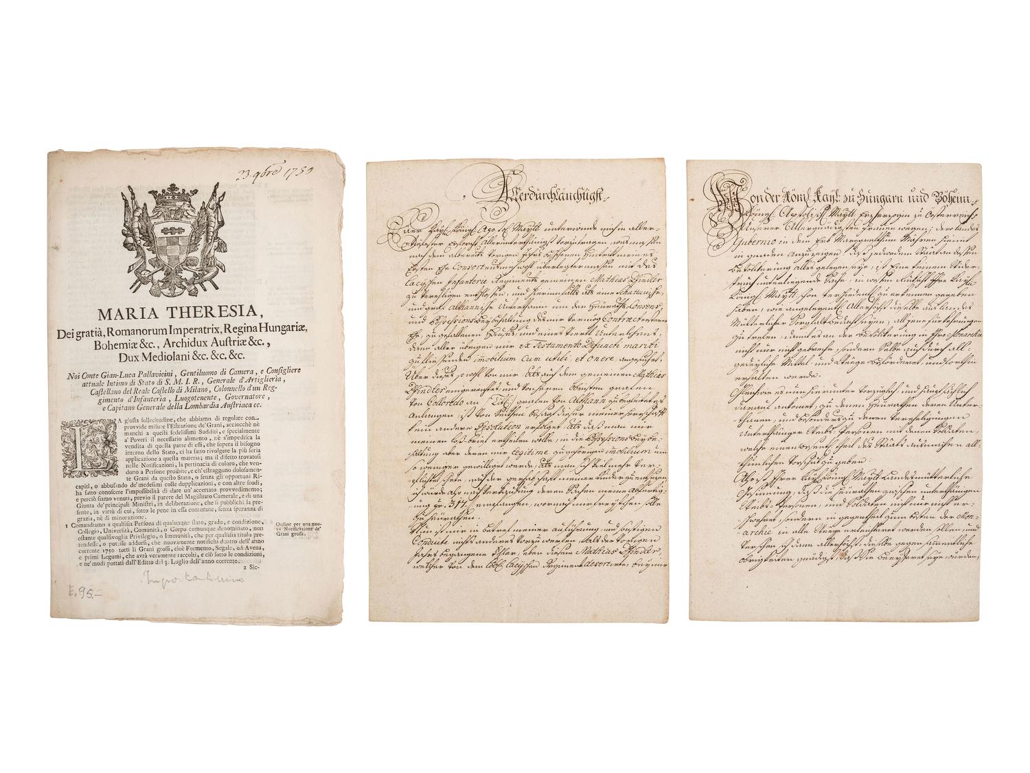 [AUTOGRAPHS]. Signatures of British and European royalty, including: