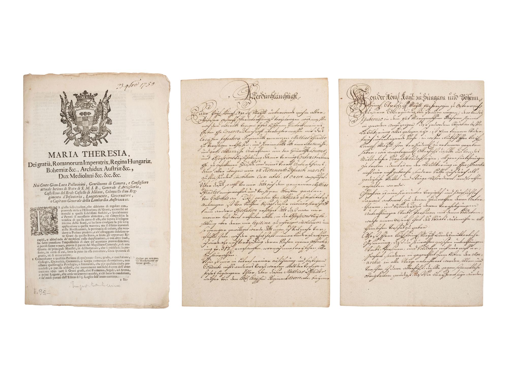 [AUTOGRAPHS]. Signatures of British and European royalty, including: