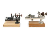 A Group of Two Watch Maker's Lathes