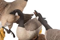 Canada Geese , in the style of Floyd Scholtz