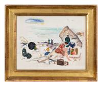 Marie Kelly (American, 1917–2001) — Painting Party - North Shore - Gloucester , 1940