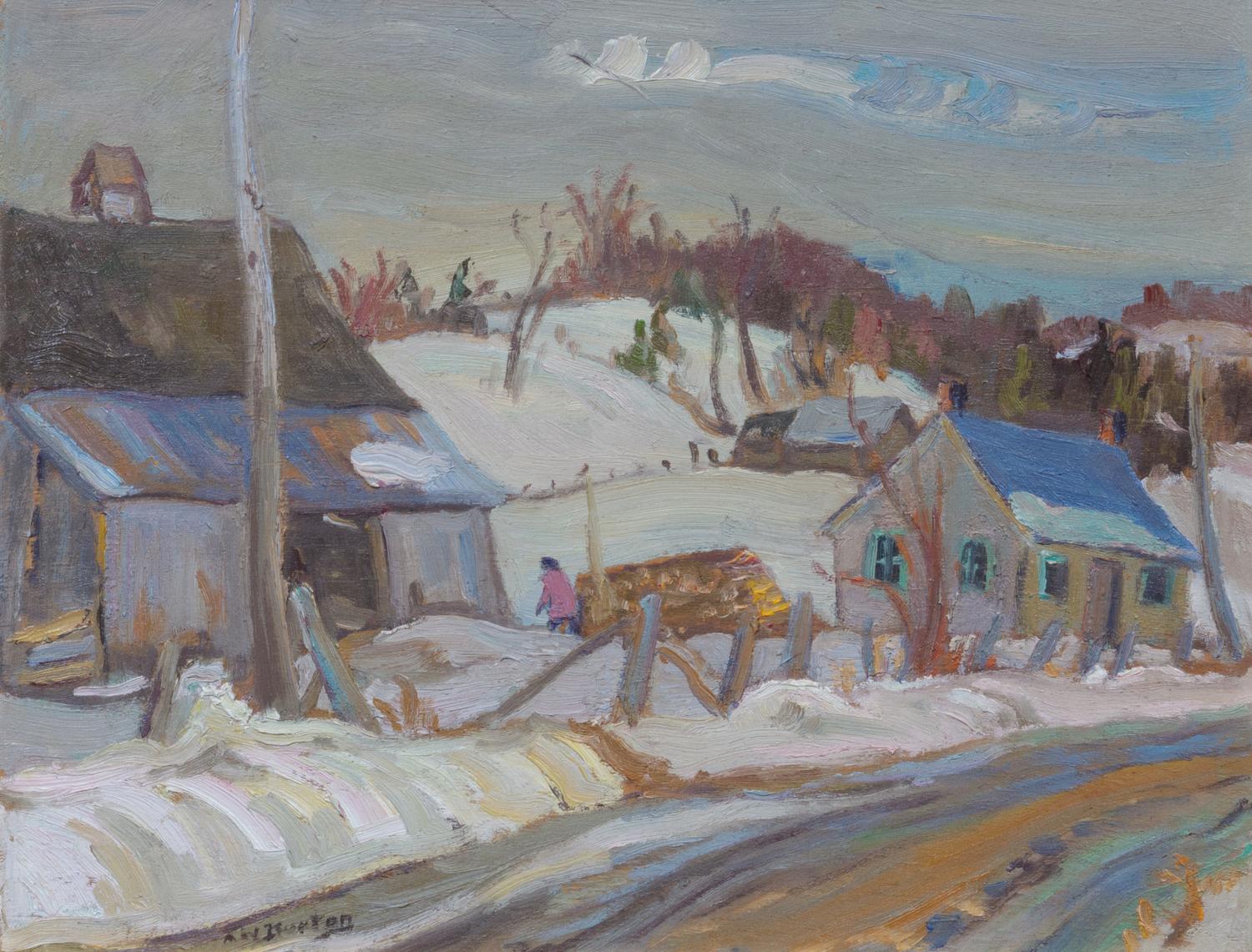 Spring Near Ste. Cecil de Masham, Quebec