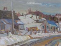 Spring Near Ste. Cecil de Masham, Quebec