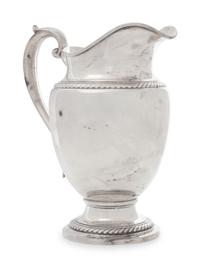 An American Silver Water Pitcher