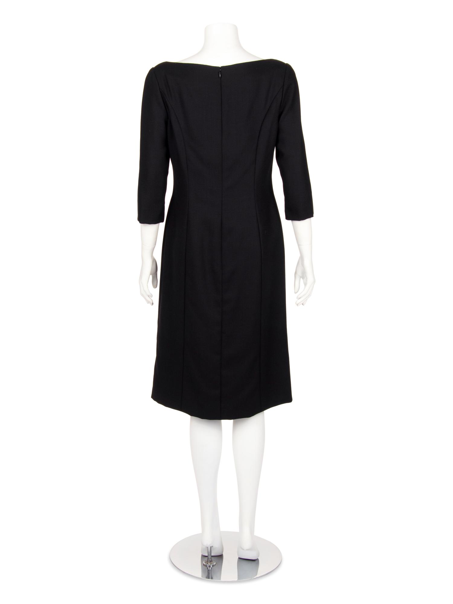 Christian Dior Haute Couture Wool Dress, Fall/Winter 2008-2009