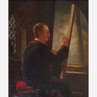 William Tylee Ranney (1813-1857) Portrait of Edwin White (1817-1877), circa 1850s