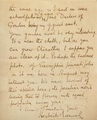 [Gardening] Maxwell, Herbert. A Garden Note-Book... with an A.L.s laid-in