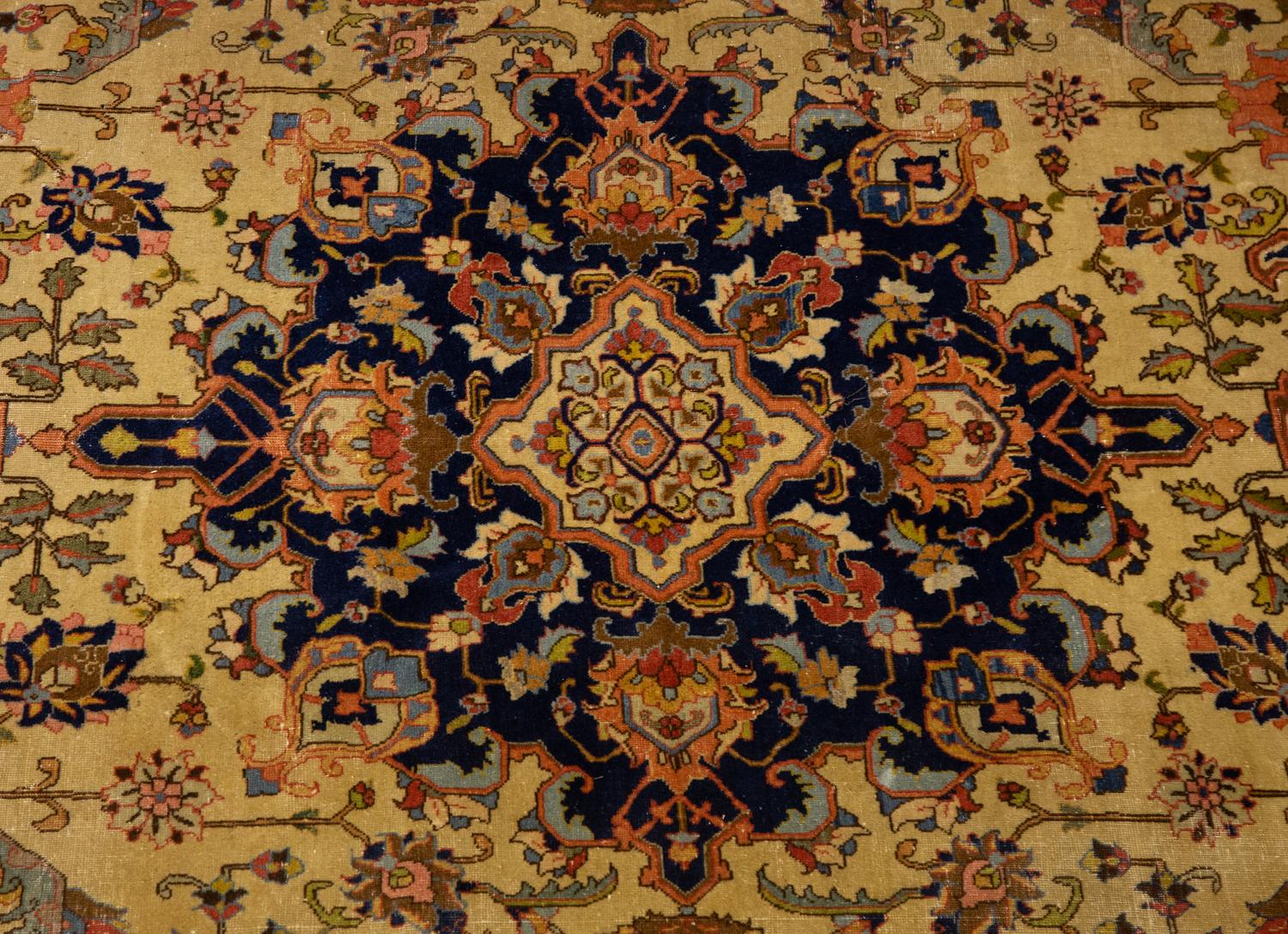 A Kirman Wool Rug