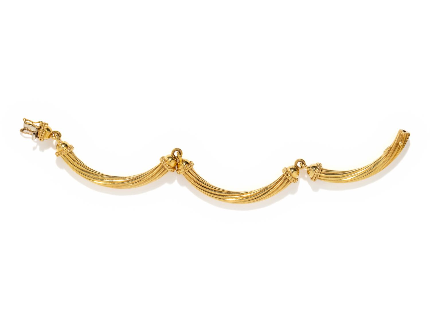 YELLOW GOLD BRACELET