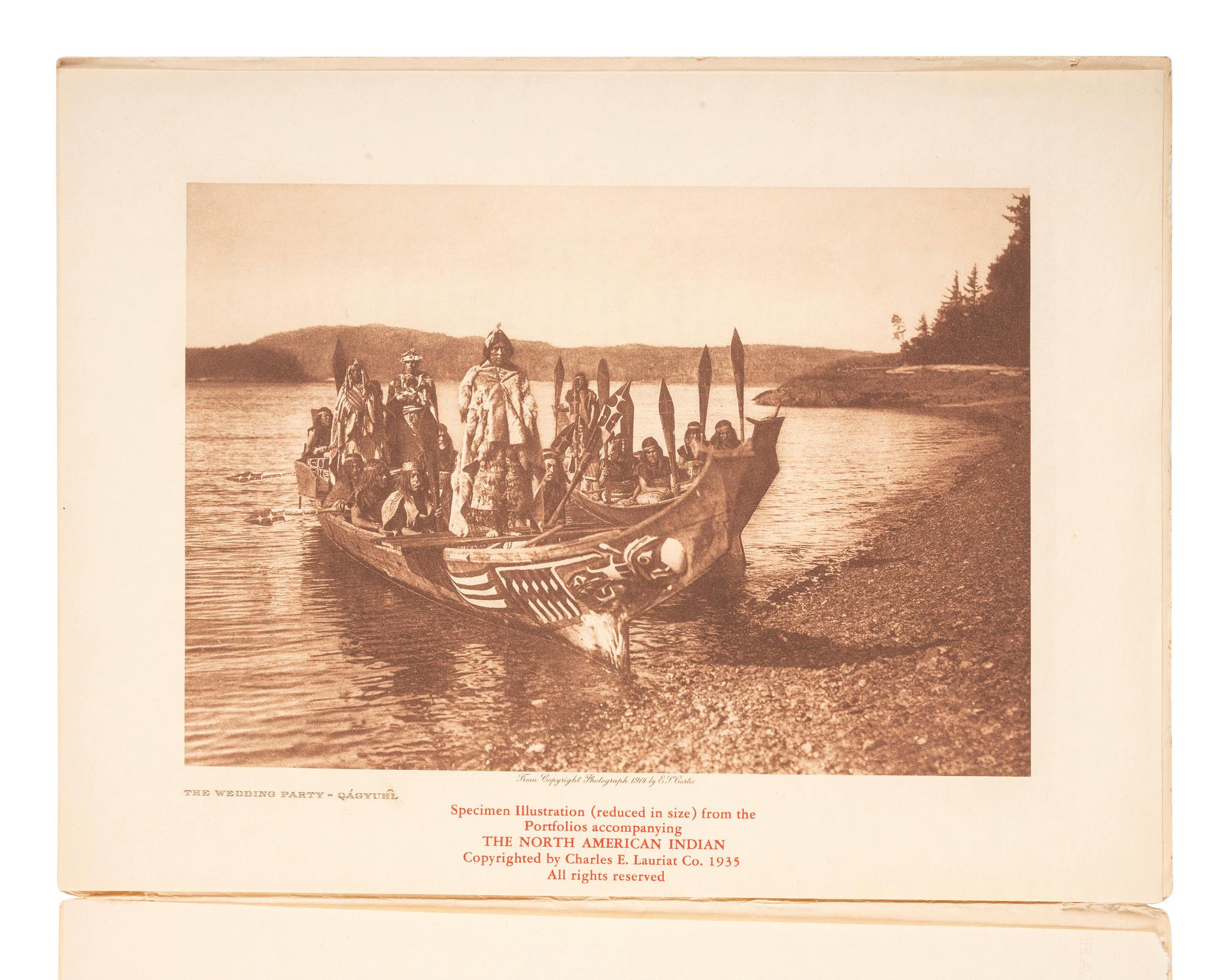 [NATIVE AMERICAN]. CURTIS, Edward (1868-1952). North American Indian Prospectus.