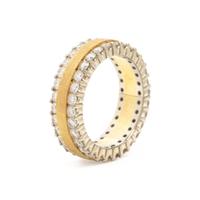 Diamond and Bicolor Gold Ring