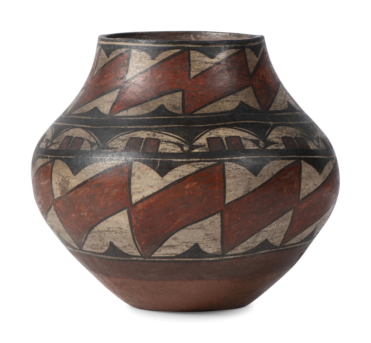 Zia Polychrome Pottery Jar
