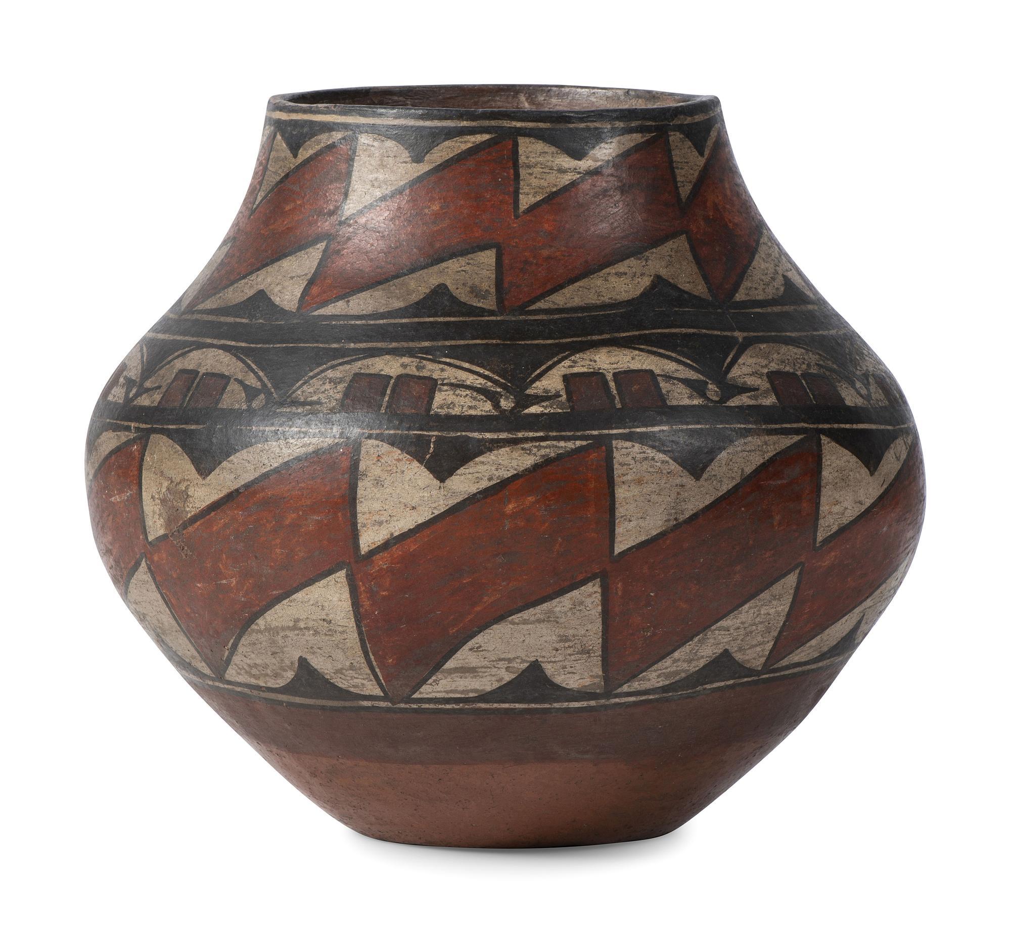 Zia Polychrome Pottery Jar