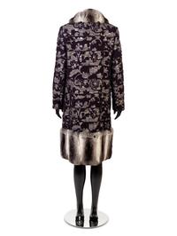 Trimmed Chinchilla-Trimmed Coat, 1990s