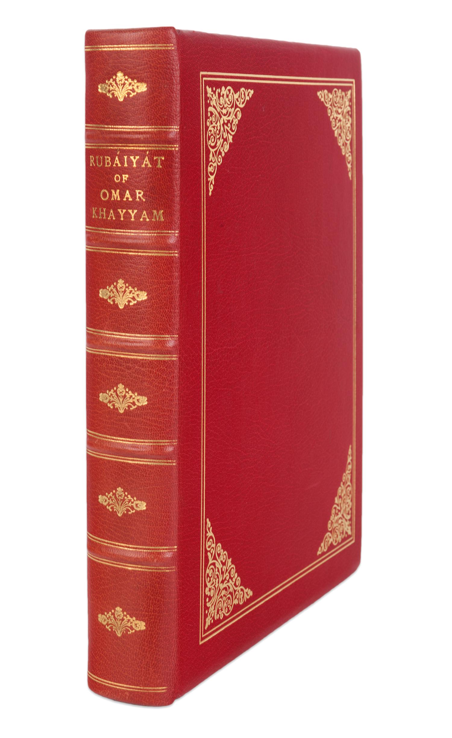 [MONASTERY HILL BINDING -- ZUFFANT, Joseph, binder] -- [RUBAIYAT]. The Rubaiyat of Omar Khayyam . Edward Fitzgerald, translator. London: Hodder and Stoughton, [1913].