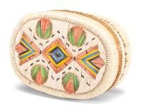 Northeastern Quilled Birchbark Box