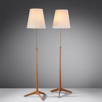 Pair of Floor Lamps, model G-34, c. 1960 Sweden