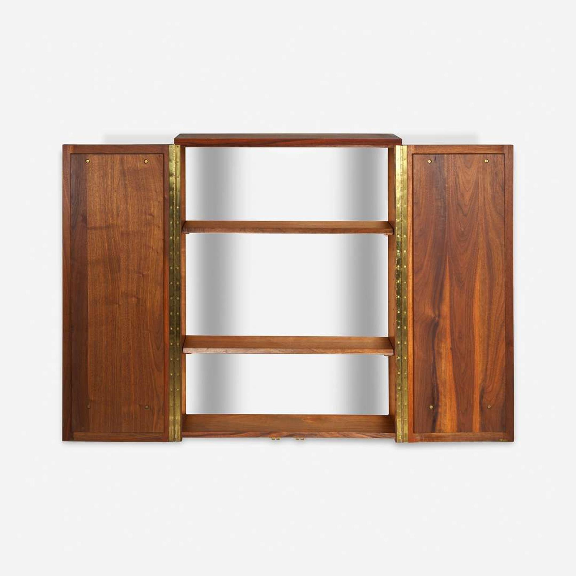 James Martin (American, 1927-2020) Wall-Hanging Cabinet, New Hope, Pennsylvania, circa 1976