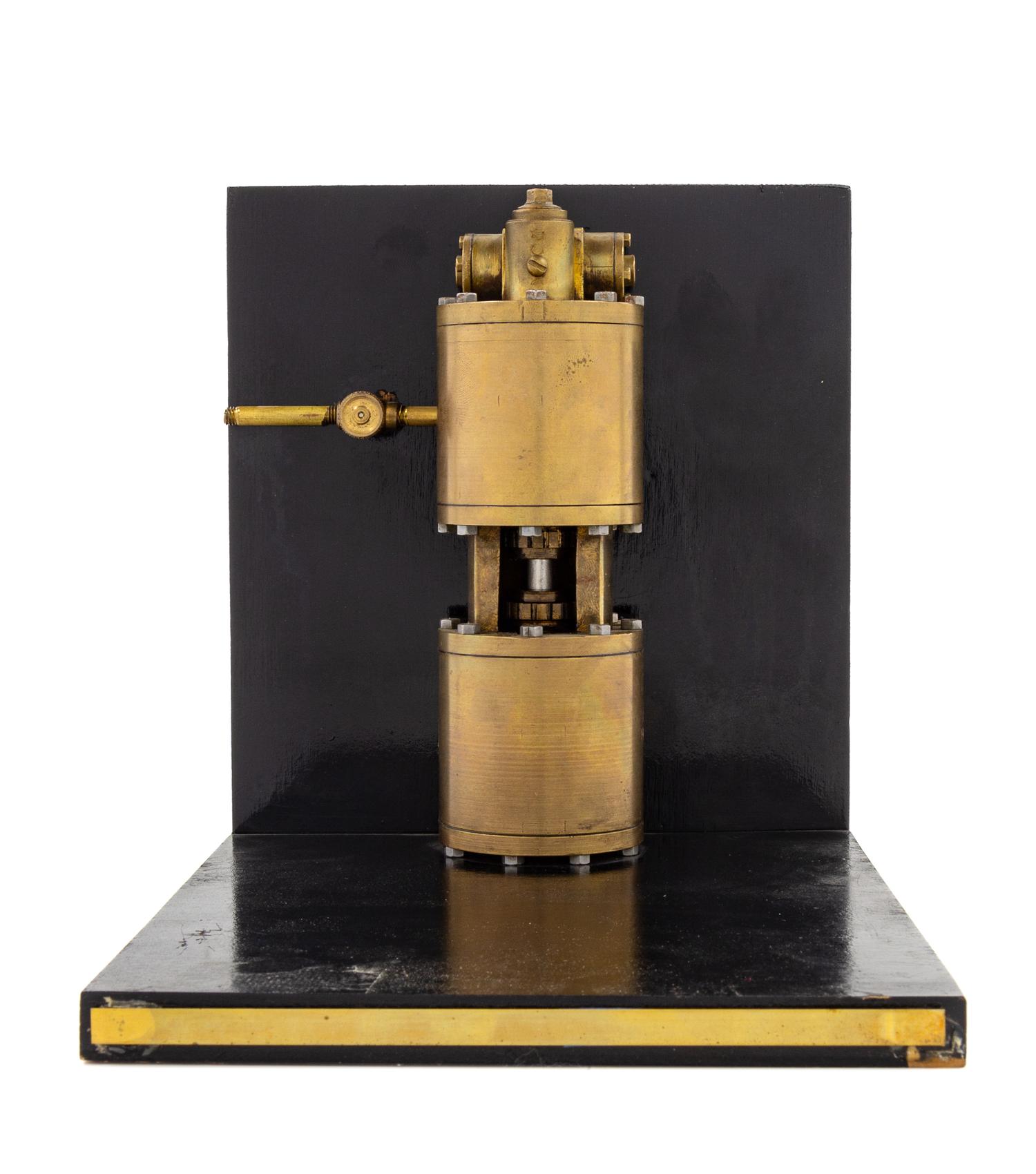 A Brass Turbo Engine Scale Model — 20TH CENTURY