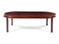 A Chinese Export Rosewood Dining Room Set