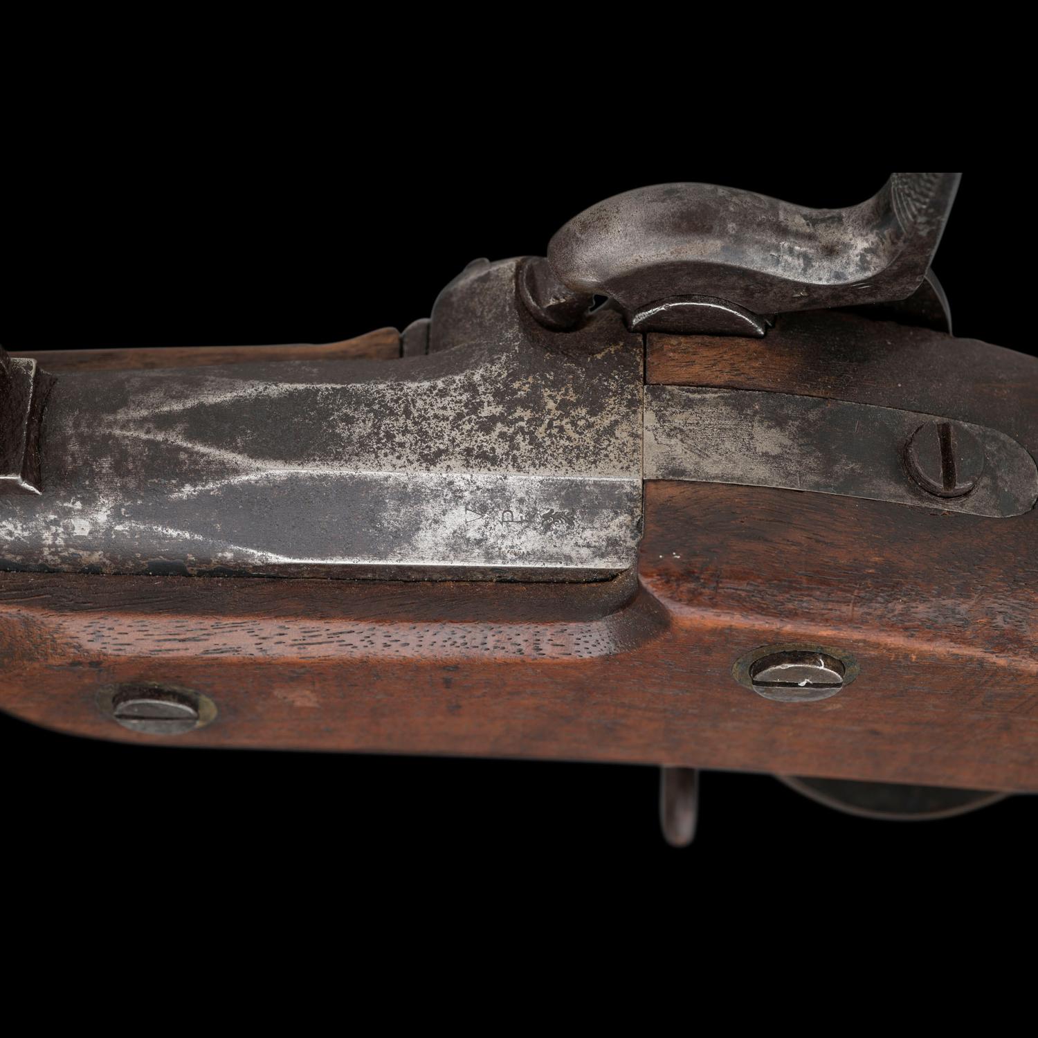 Published Southern Assembled US Model 1855 Harpers Ferry Rifle