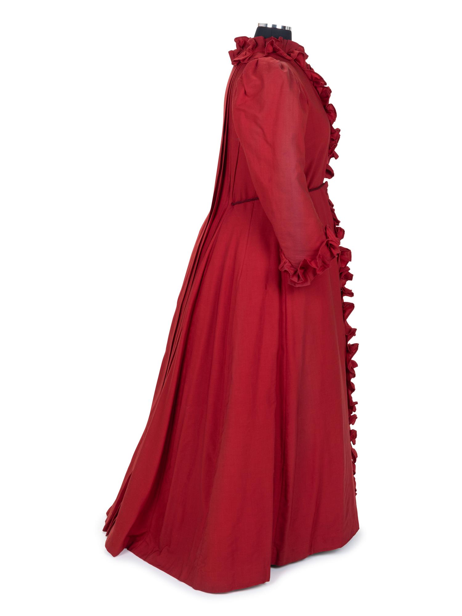Wool House Coat/Wrapper, 1880-90s