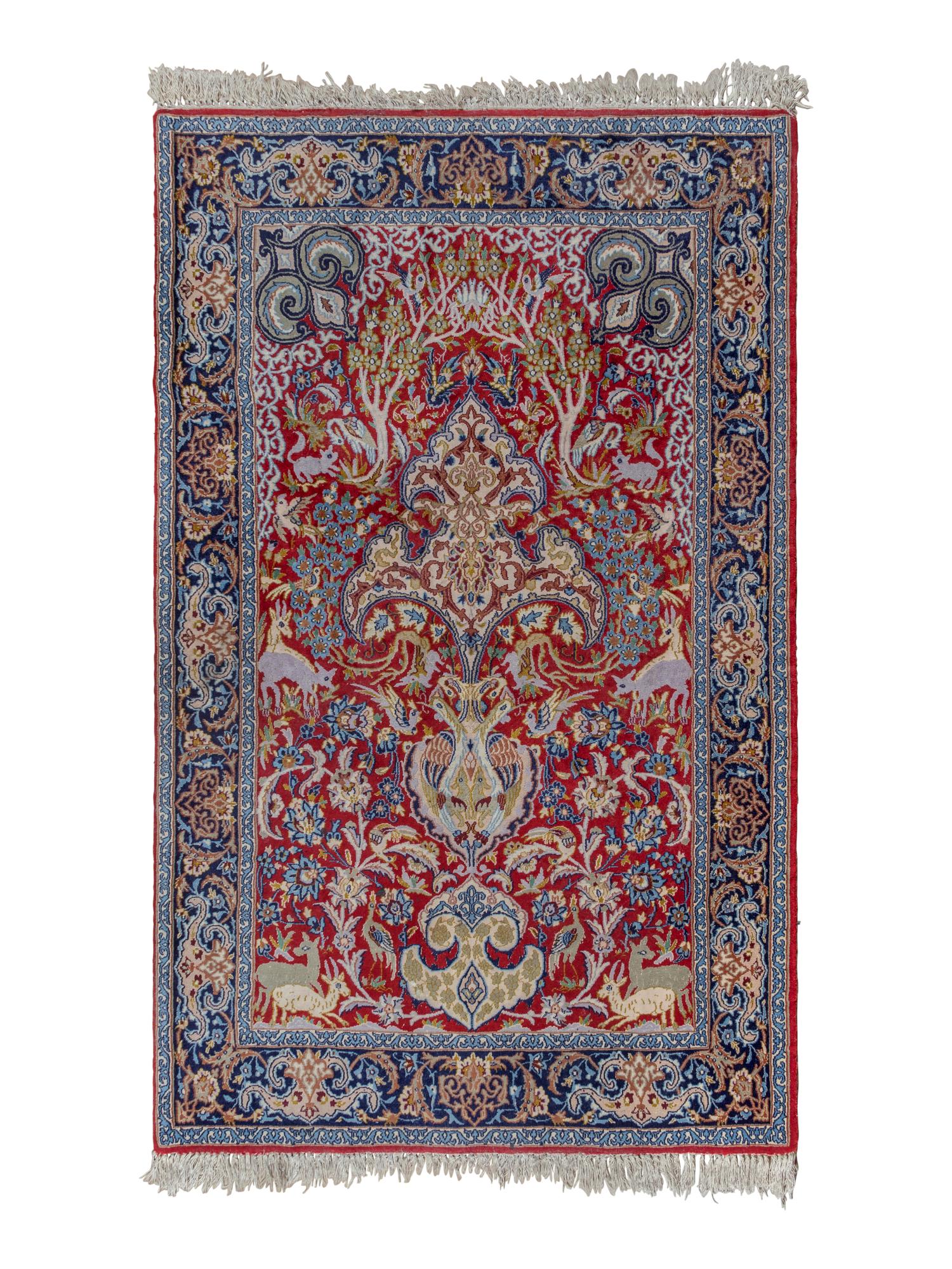 An Isfahan Wool Rug
