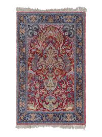 An Isfahan Wool Rug