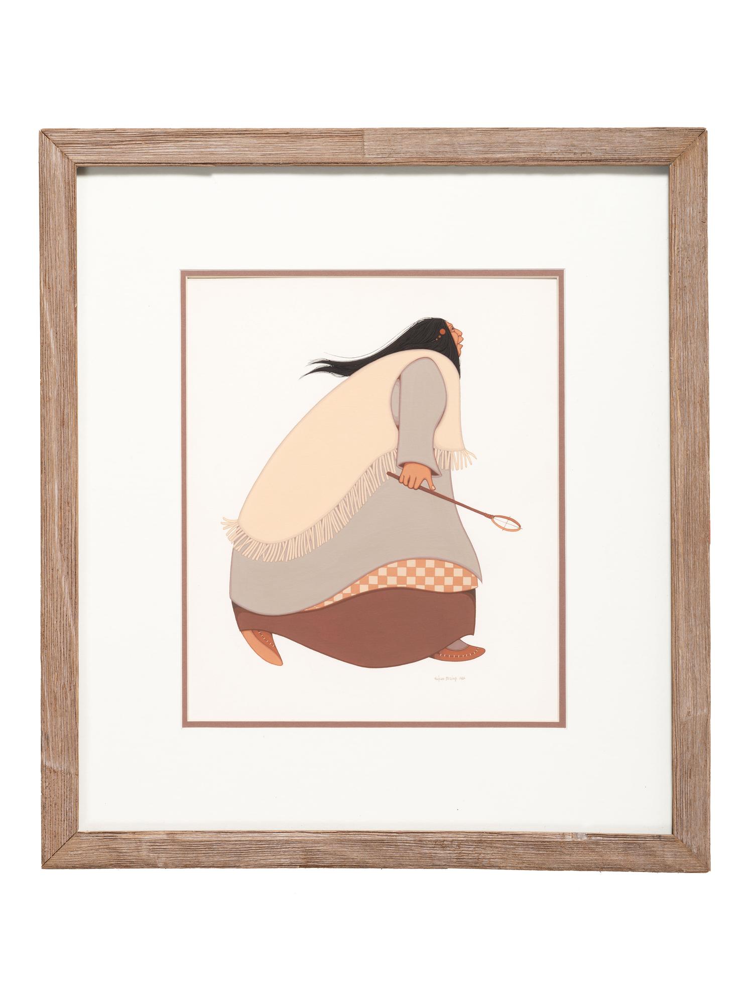 untitled, stickball player