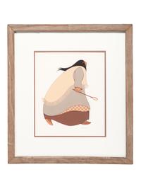 untitled, stickball player
