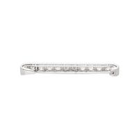 CARTIER, ANTIQUE PLATINUM AND DIAMOND BAR PIN