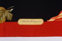 Four Salvatore Ferragamo Scarves