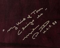 A Large Mike Ditka Signed Autograph Painting Formerly Displayed at Mike Ditka's Restaurant